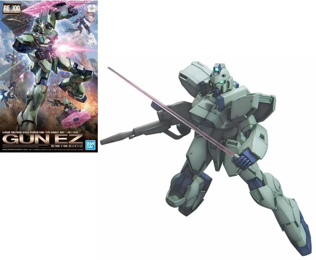 GUNDAM - RE/100 1/100 Gun EZ - Model Kit